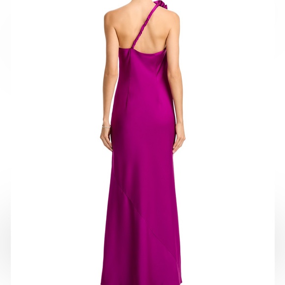 Liv Foster Clara Satin Dress - Size 2 - Picture 3 of 6